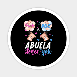 Baby Bears k Or Blue Abuela Loves You Gender Reveal Magnet